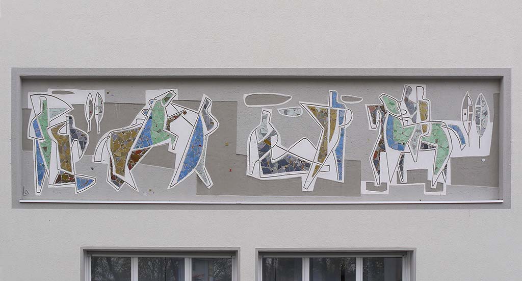 Wandmosaik Soderstraße Wandmosaik Soderstraße