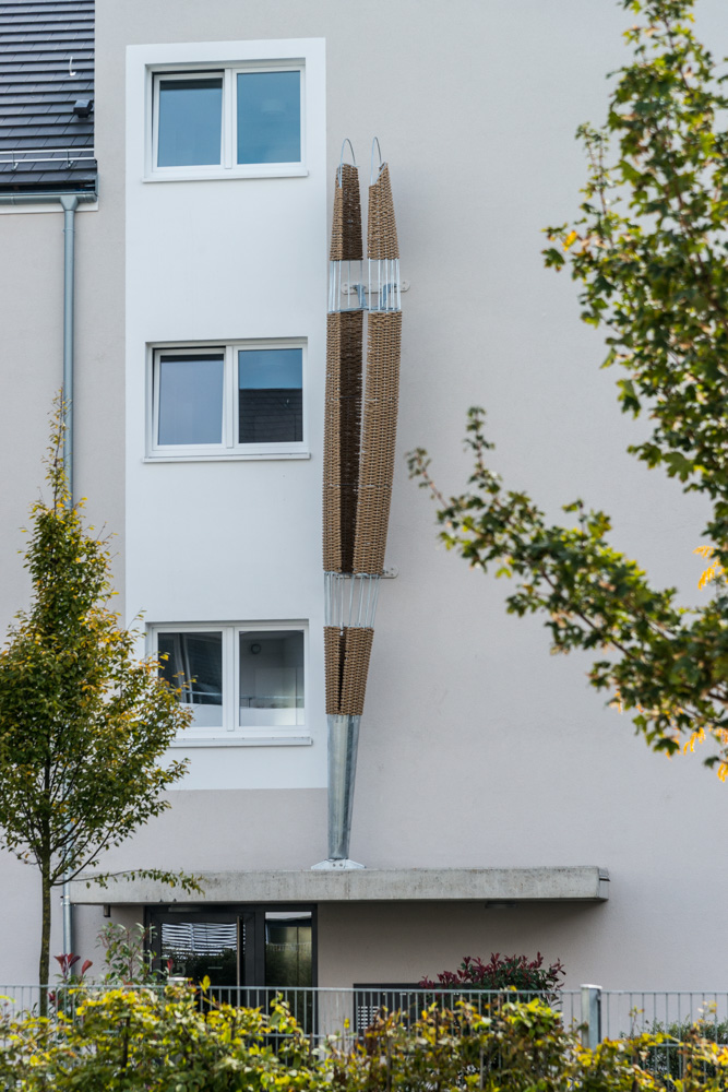 Kunstprojekt in der Blütenallee Kunstprojekt in der Blütenallee